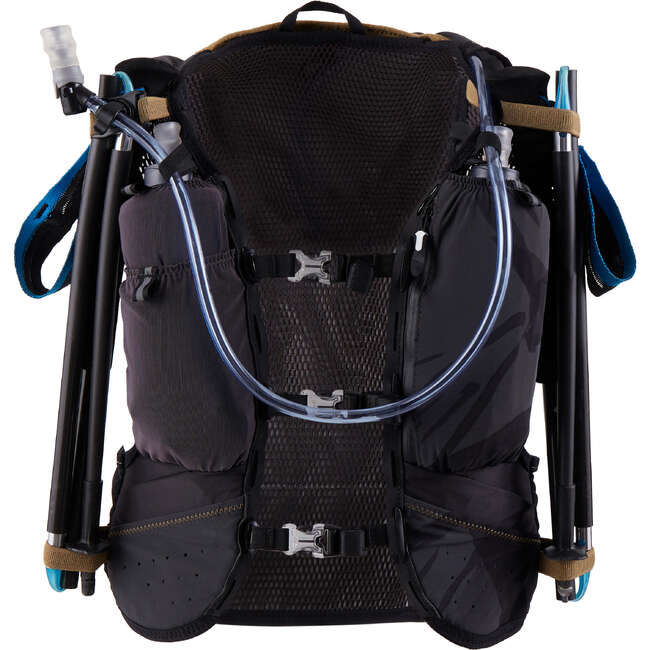 MOCHILA TRAIL RUNNING ULTRA UNISEXO 15 L PRETO BRONZE EVADICT À venda