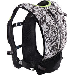 Mochila Trail Running Kalenji 10 L Negro Y Blanco