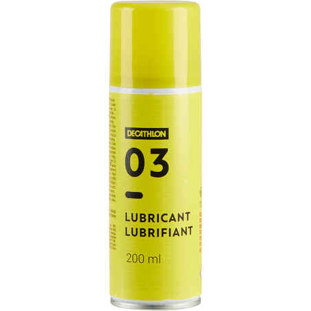 Bike Oil Aerosol - Dry Weather