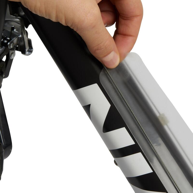 Hililand Autocollants de cadre de vélo ENLEE Autocollants de protection  pour cadre de vélo 3D Ruban de protection pour cadre de