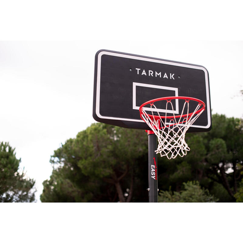Ayarlanır Basketbol Potası - 2,20m / 3,05m - Siyah - B100 Easy