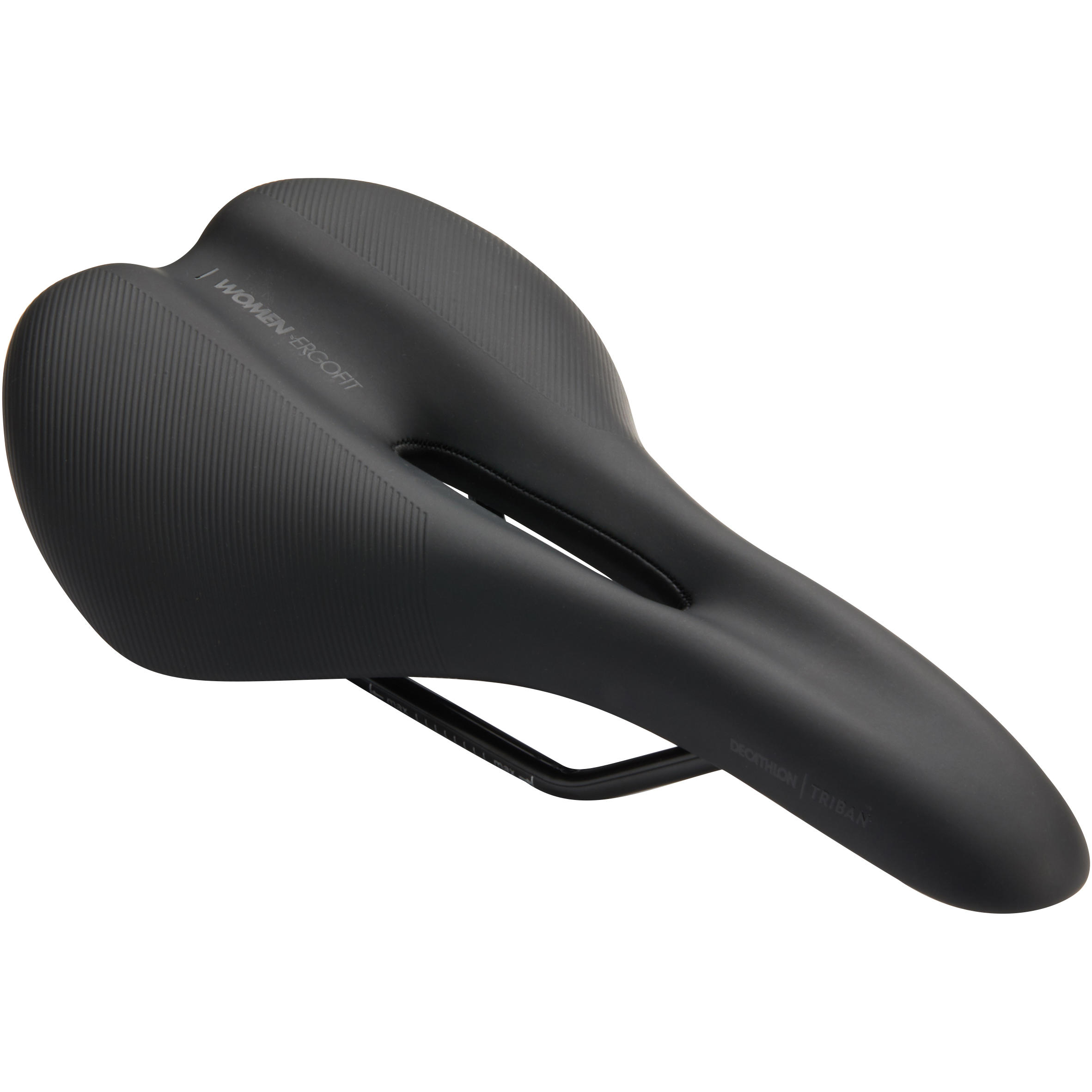 Sella bici SPORT COMFORT 500 donna 30° DECATHLON | DECATHLON