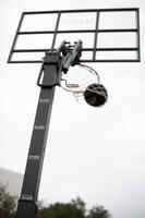 Kids'/Adult Basketball Hoop B9002.4m to 3.05m. Sets up and stores in 2 minutes