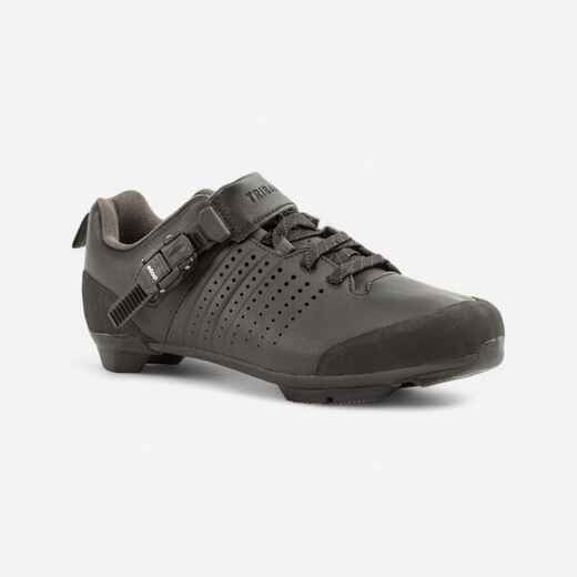 
      Zapatillas ciclismo gravel y ruta unisex Triban GRVL520 negras
  