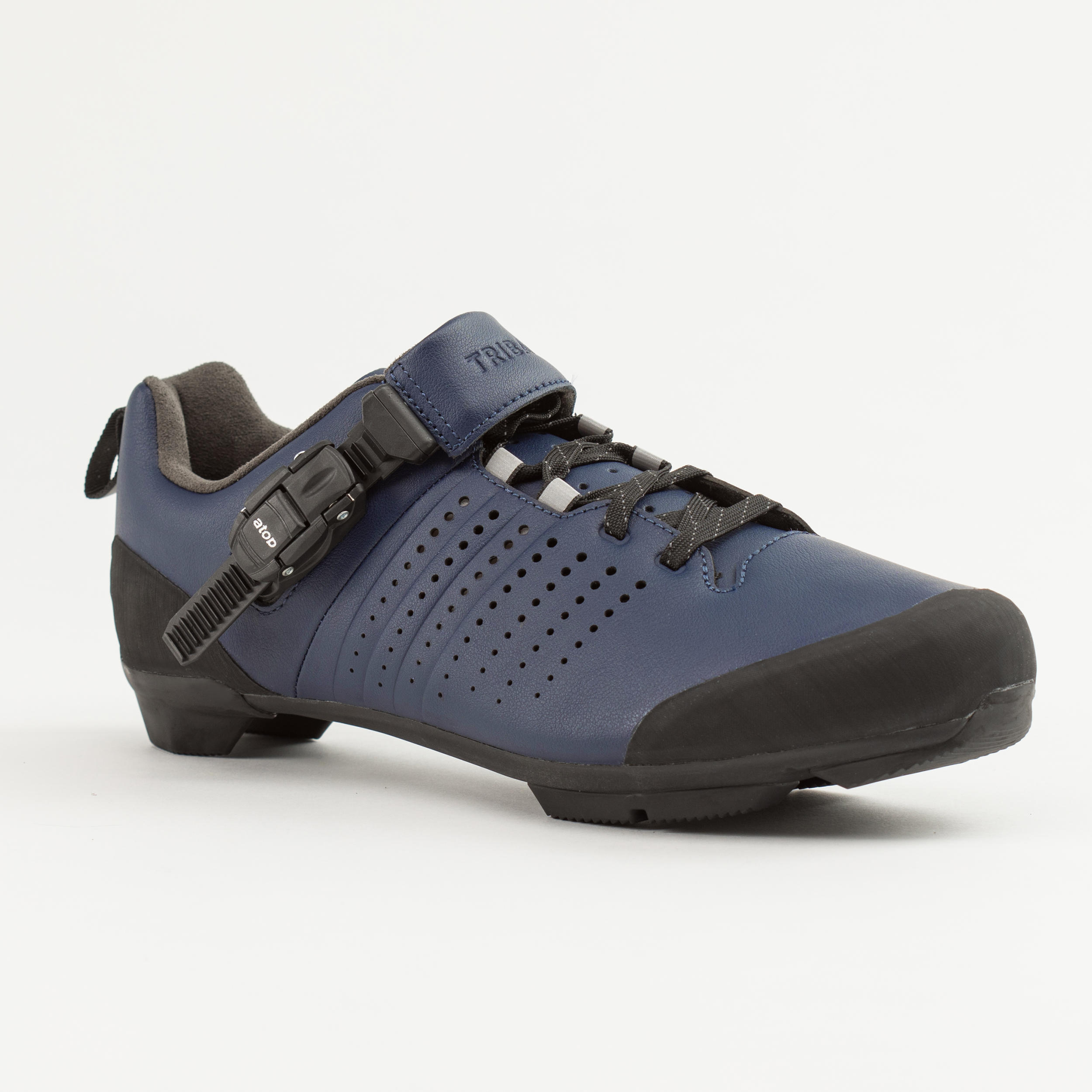 Scarpe bici da corsa ROADC 520 blu TRIBAN Decathlon