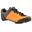 Road and Gravel Cycling Lace-Up SPD Shoes GRVL 500 - Orange / Grey