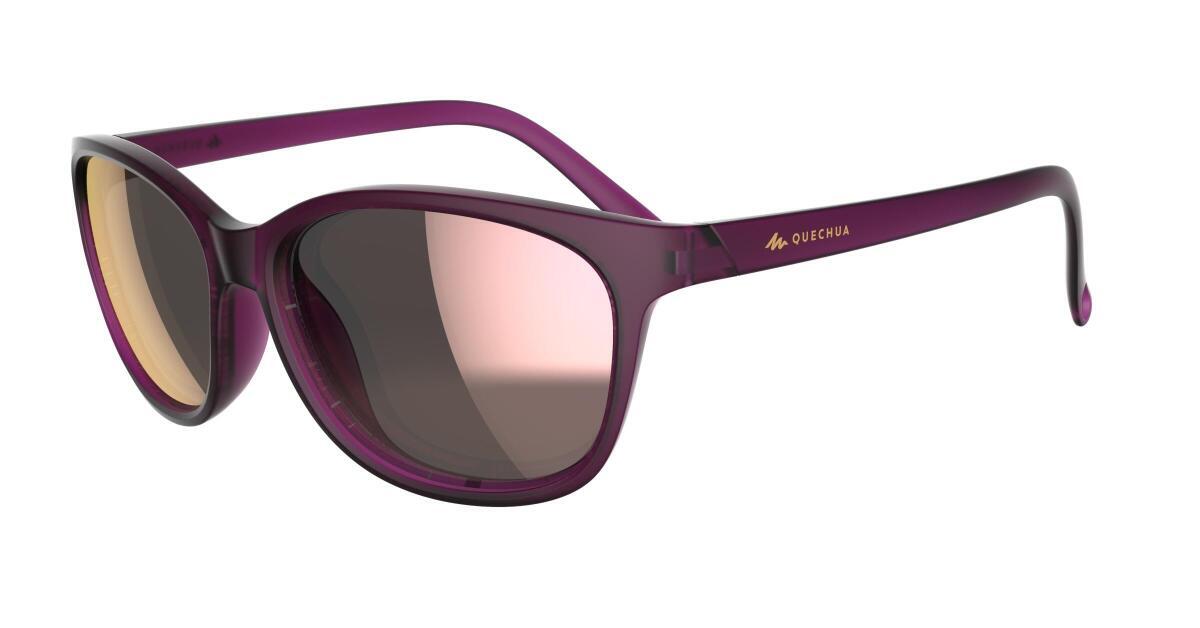 HIKING SUNGLASSES - BROWN/PURPLE