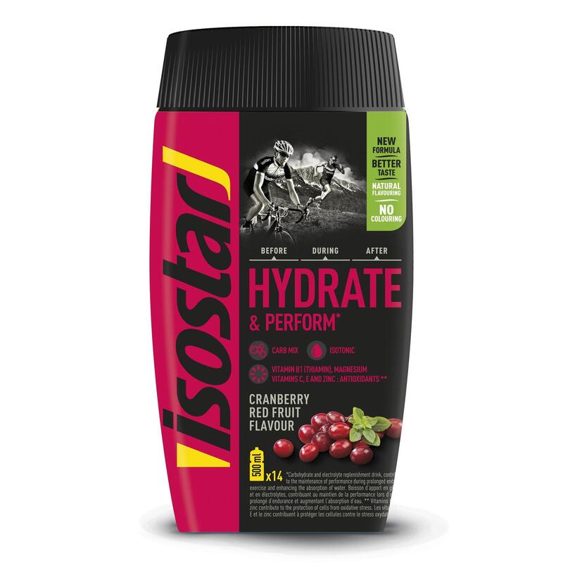 Izotóniás italpor ISOSTAR HYDRATE&PERFORM, erdei-gyümölcs ízű, 560 g