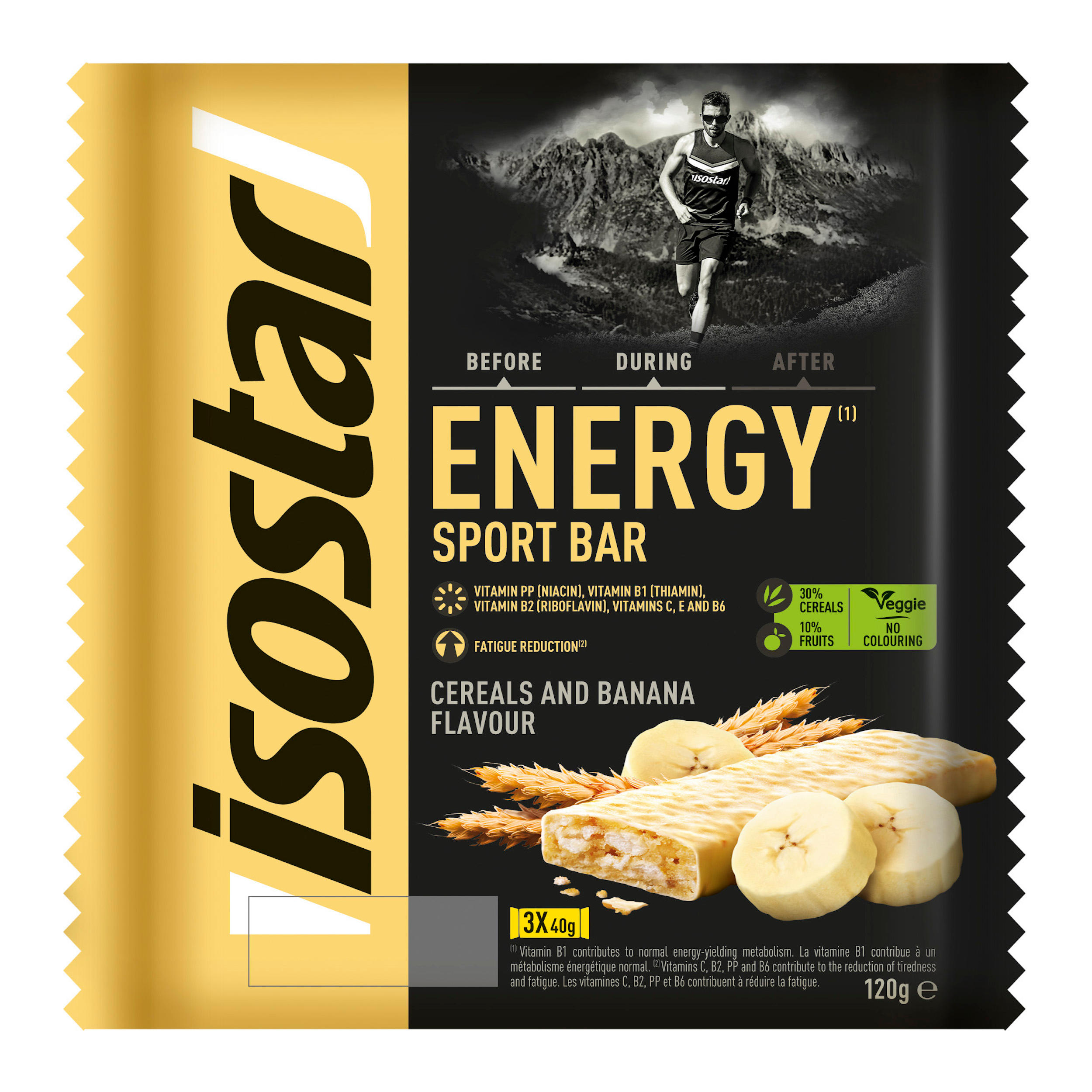 Baton ENERGYSPORT Banane 3x40g