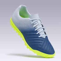 Adult Firm Pitch Football Boots Agility 140 TF - Grey