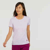 Women’s Mountain Walking Short-Sleeved T-Shirt MH100