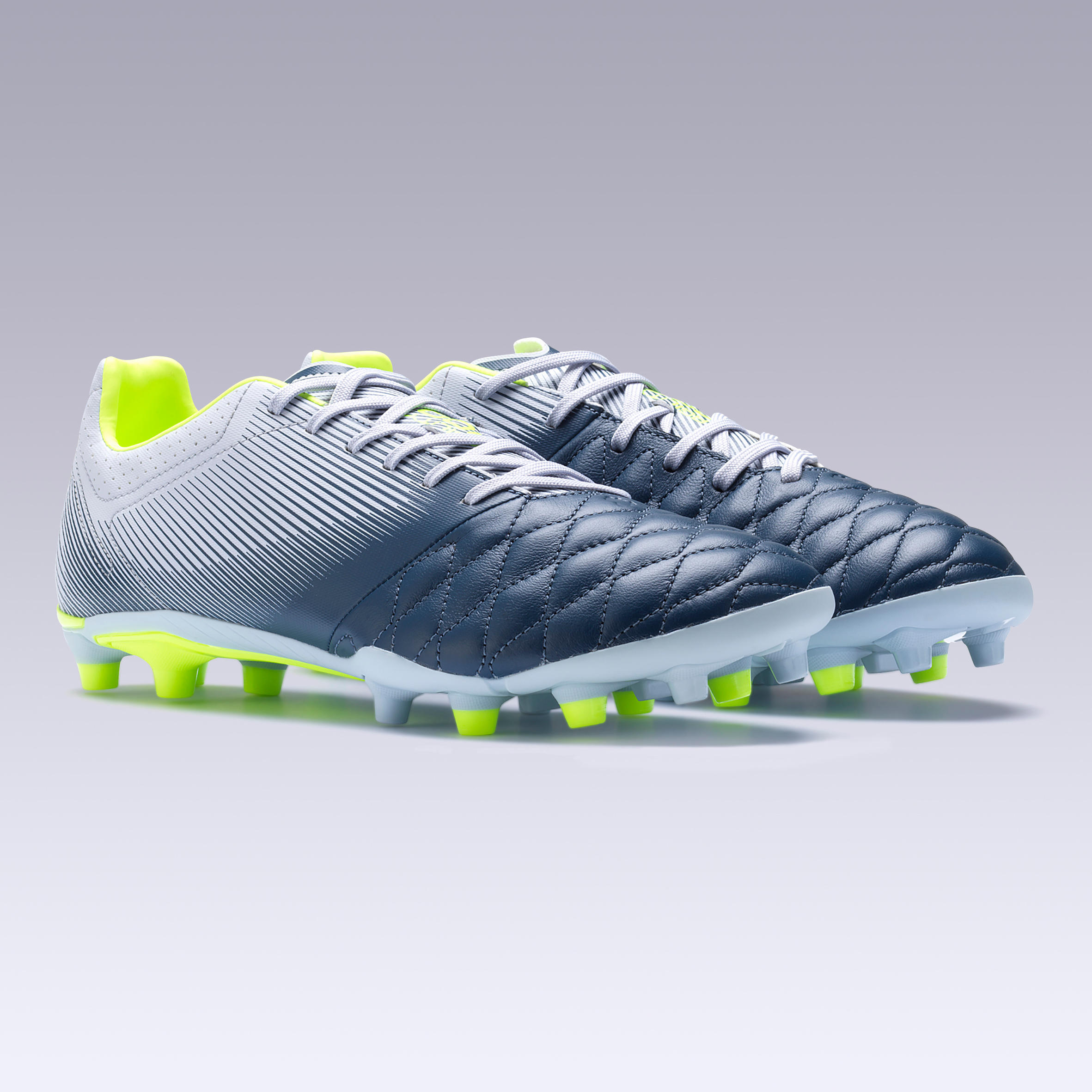Agility 540 Pro FG Adult Dry Pitch Leather Football Boots - Grey 12/13