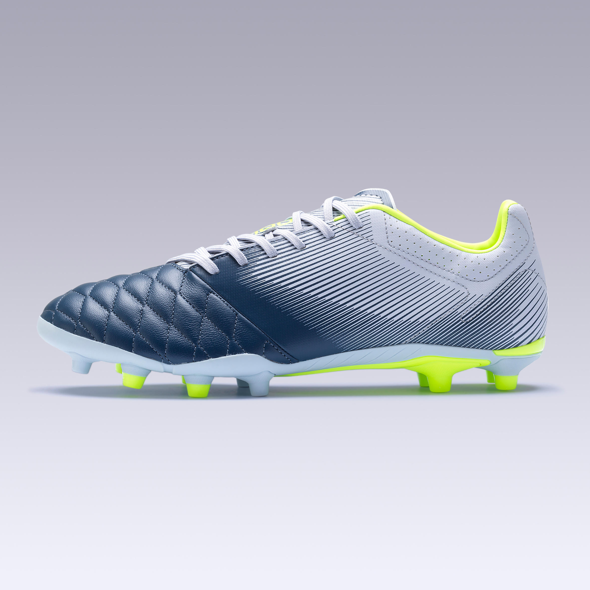 Agility 540 Pro FG Adult Dry Pitch Leather Football Boots - Grey 4/13