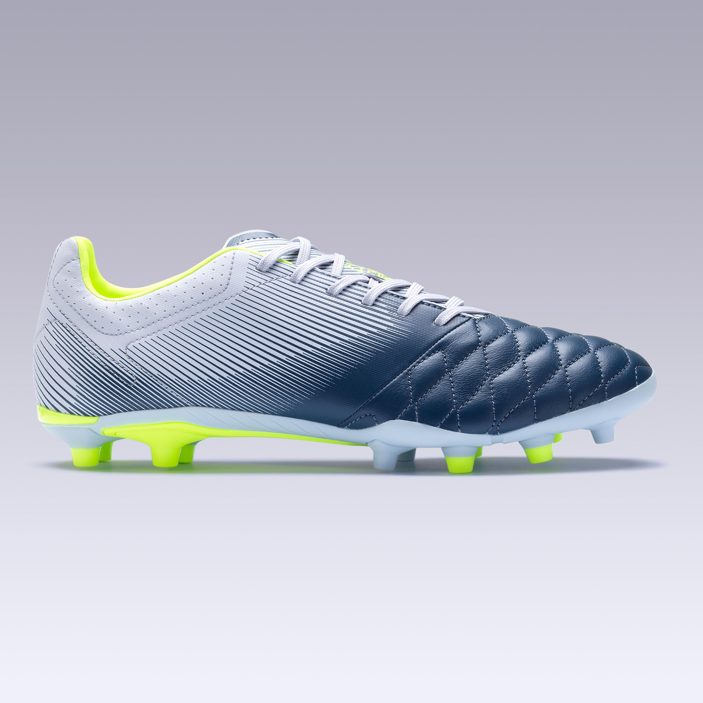 Agility 540 Pro FG Adult Dry Pitch Leather Football Boots - Grey 2/13