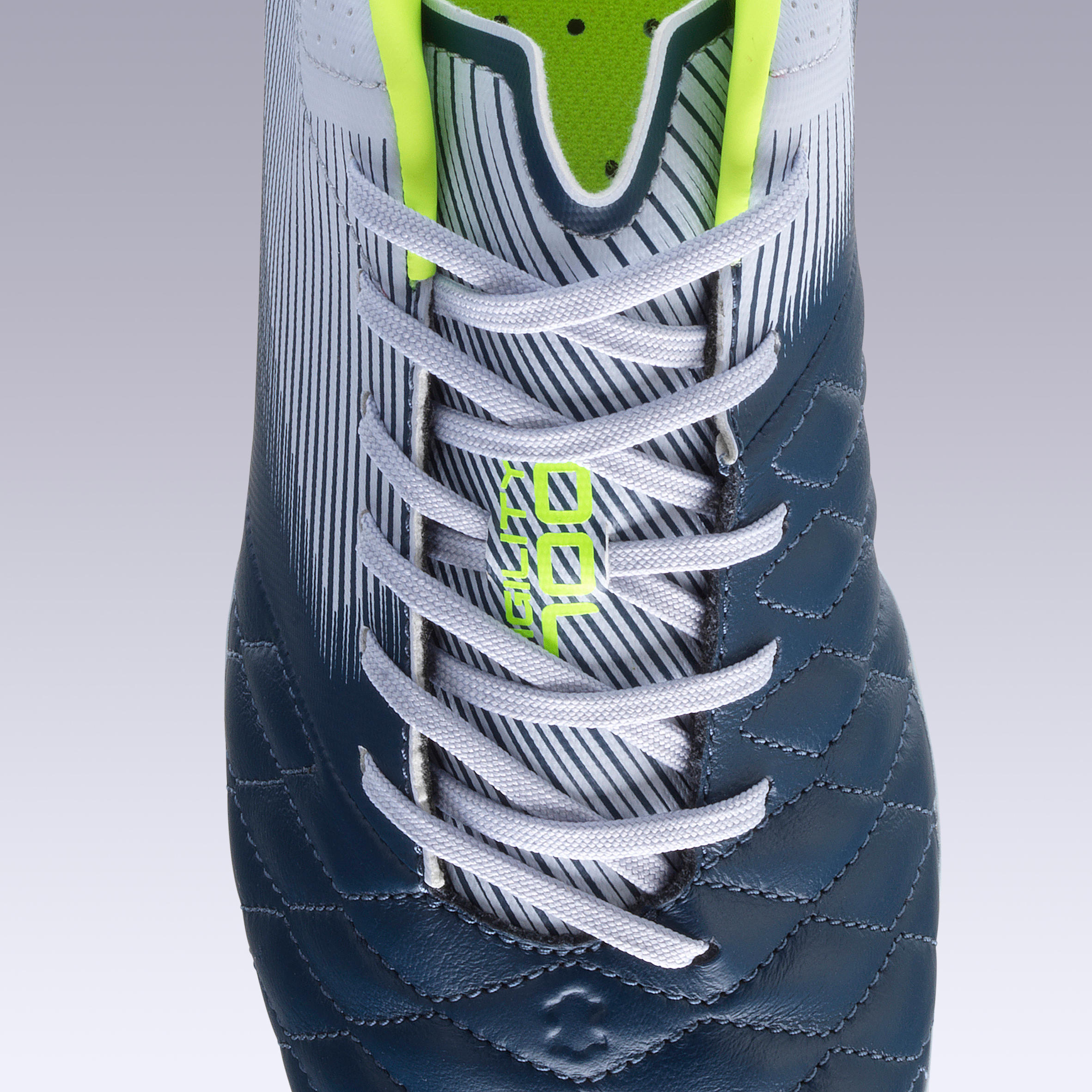 Agility 540 Pro FG Adult Dry Pitch Leather Football Boots - Grey 11/13