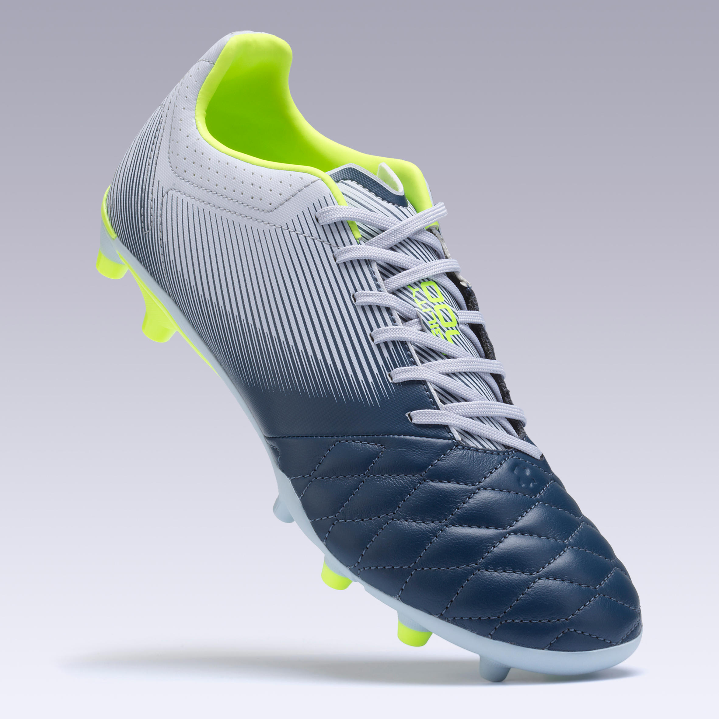 Agility 540 Pro FG Adult Dry Pitch Leather Football Boots - Grey 7/13