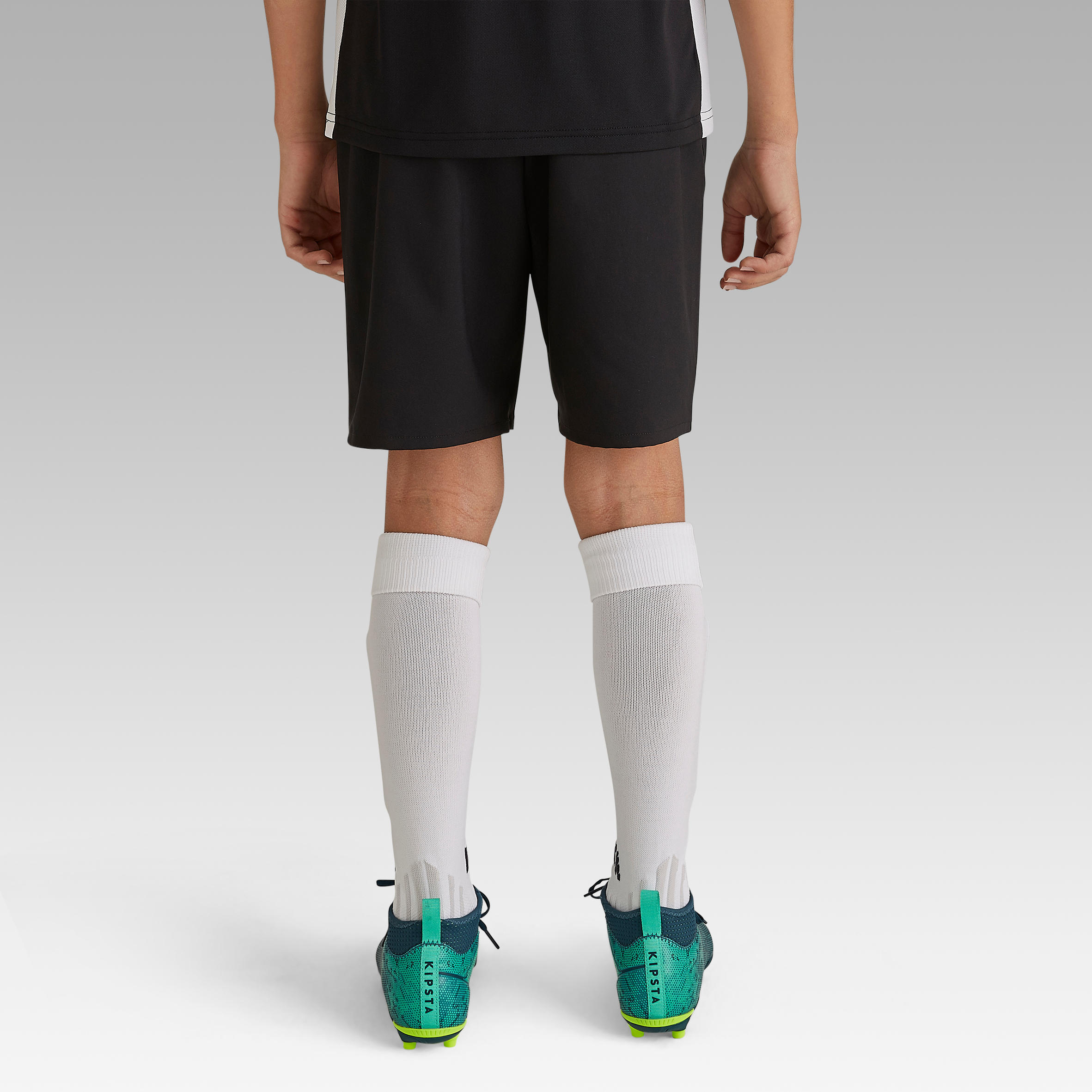 Voetbalbroekje kind Viralto Club zwart 4/8