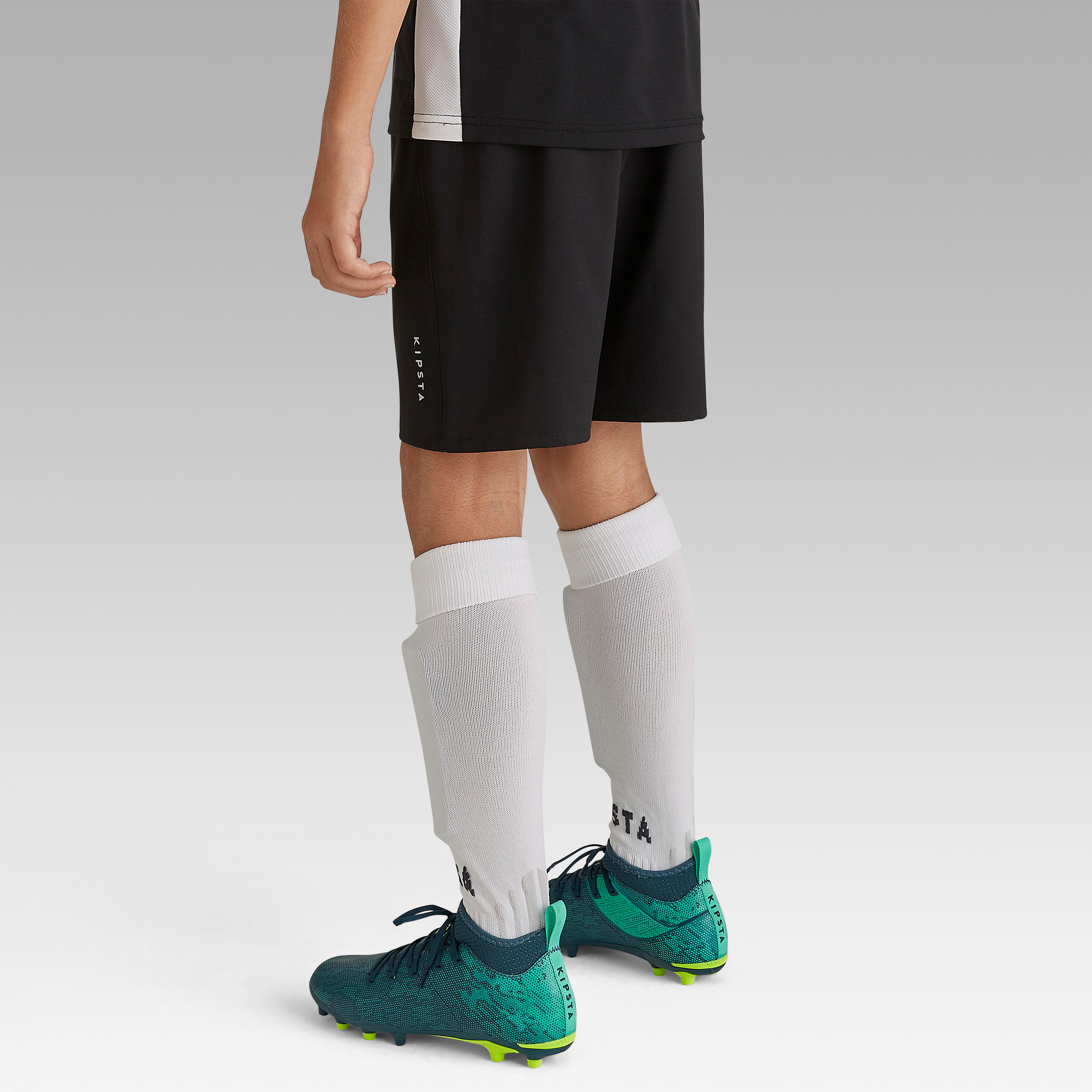 Boys black hotsell football shorts