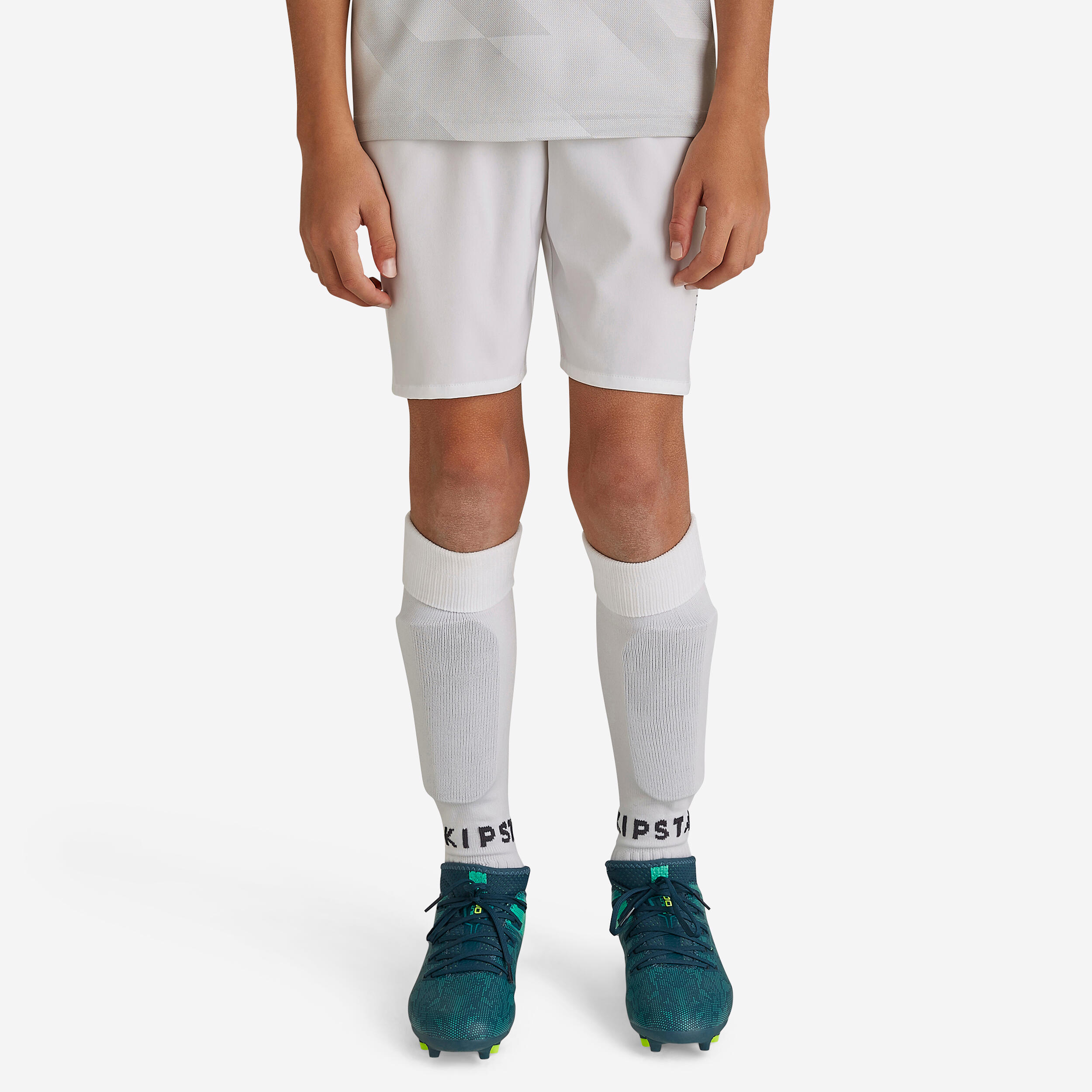 Kinder Fußball Shorts - VIRALTO Club weiß