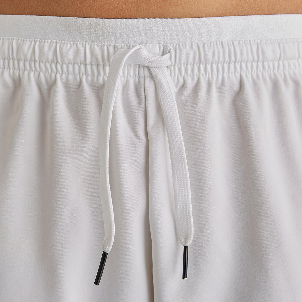 Kids' Football Shorts Viralto Club - White