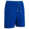 Fußballshorts F500 Kinder blau