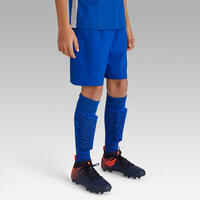 מכנסי כדורגל קצרים F500 לילדים  - כחול
