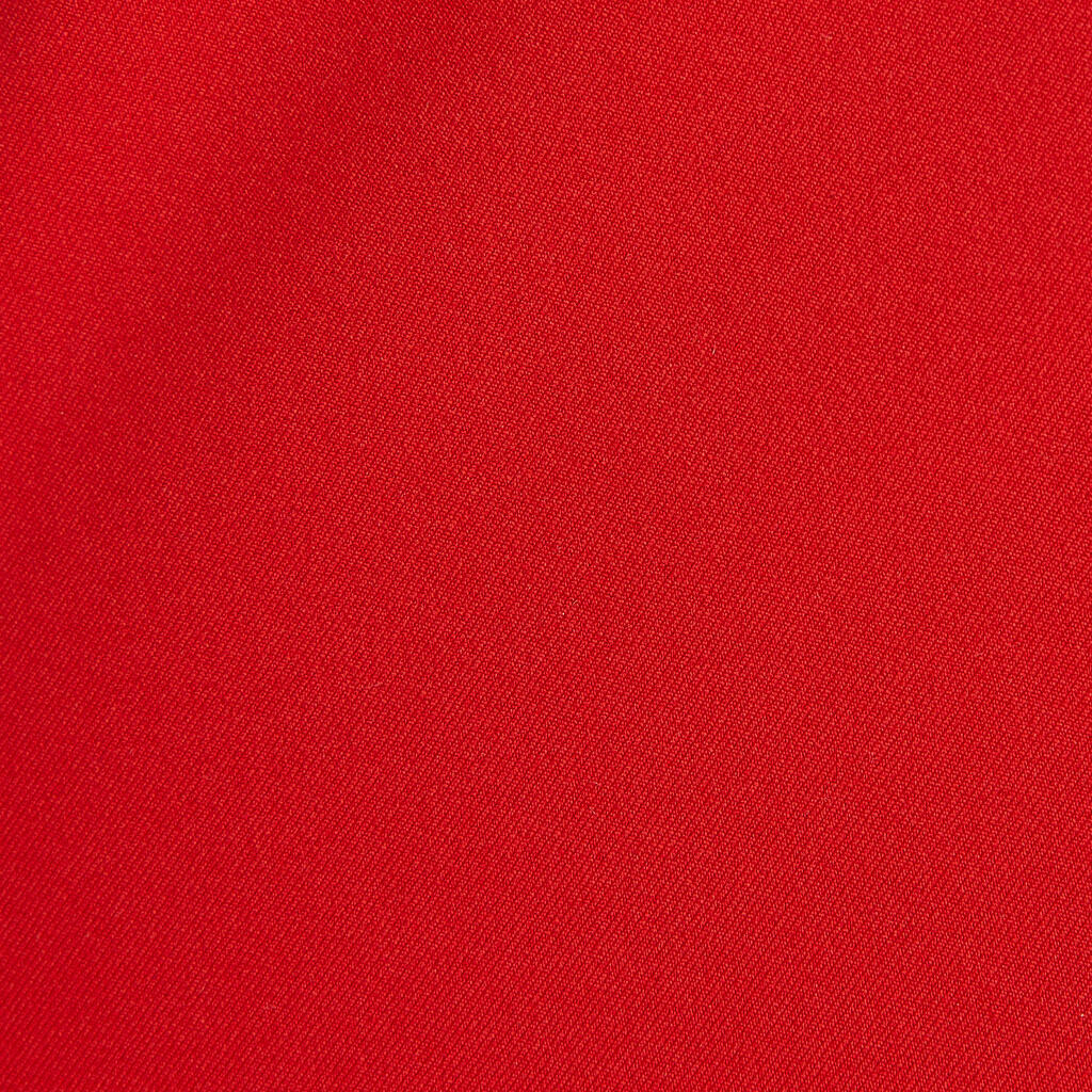 Detské futbalové šortky F500 červené