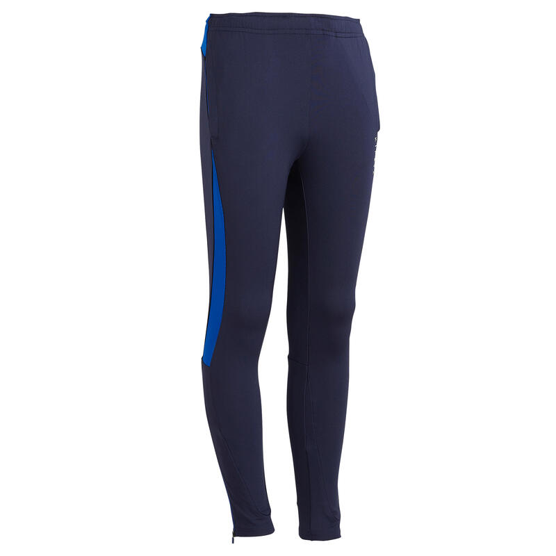 Trainingsbroek voor voetbal kinderen TP900 marineblauw/indigo