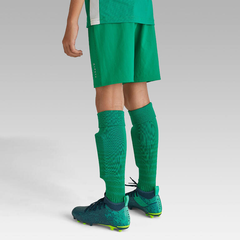 F500 Kids Football Shorts - Green