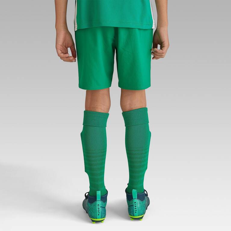 F500 Kids Football Shorts - Green