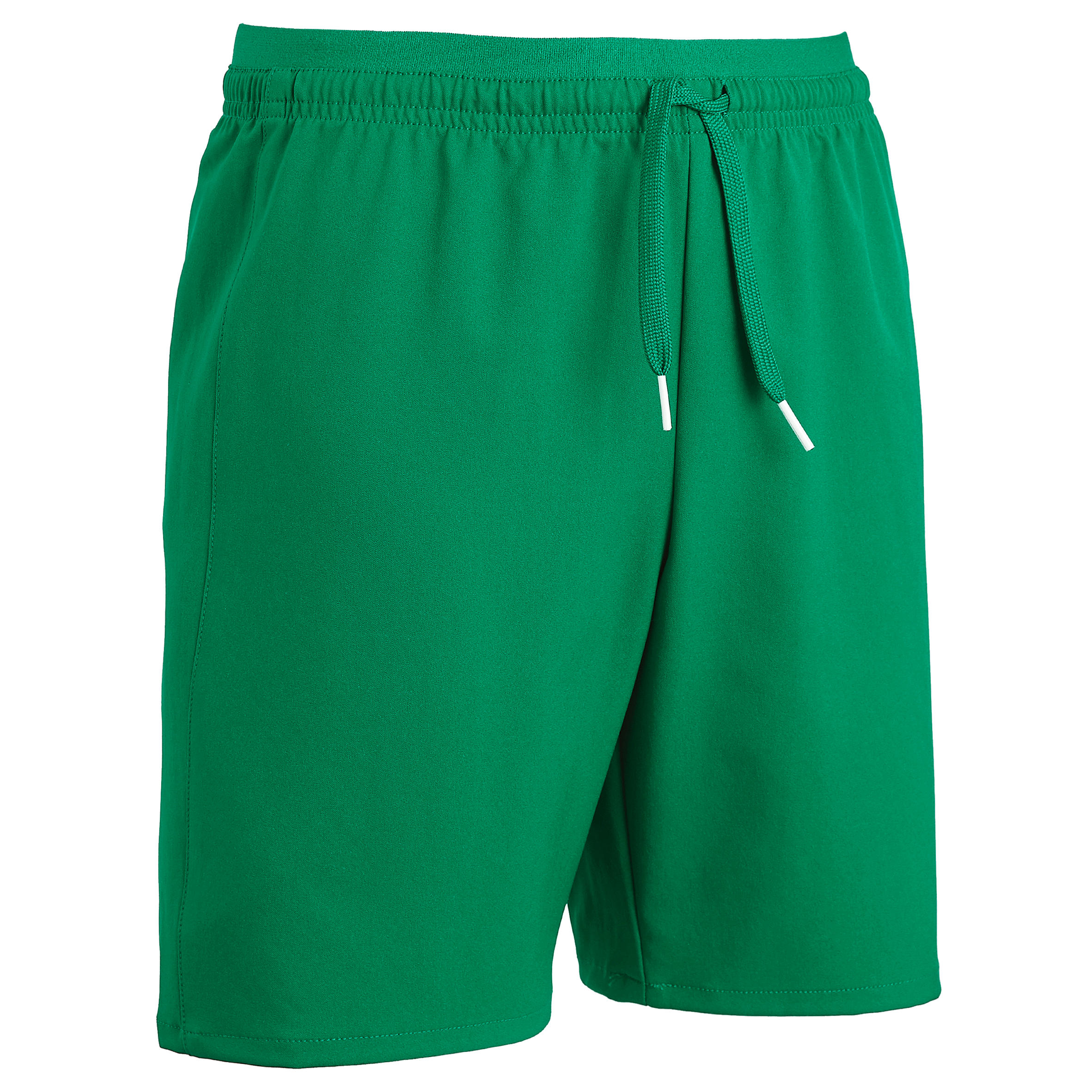 F500 Kids Football Shorts Green Decathlon