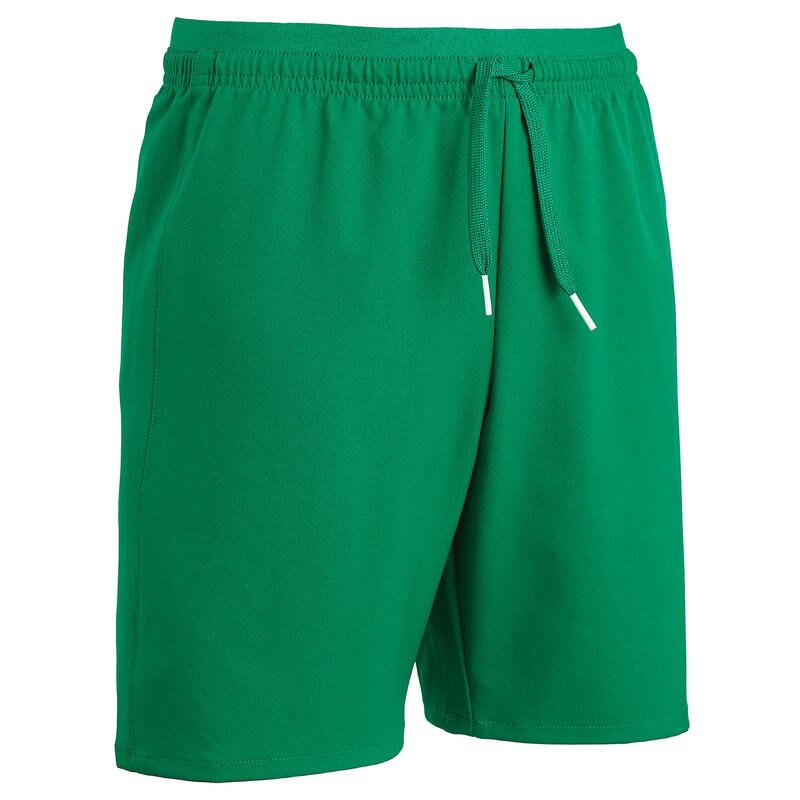 Pantalón Corto de Fútbol Kipsta F500 niños verde