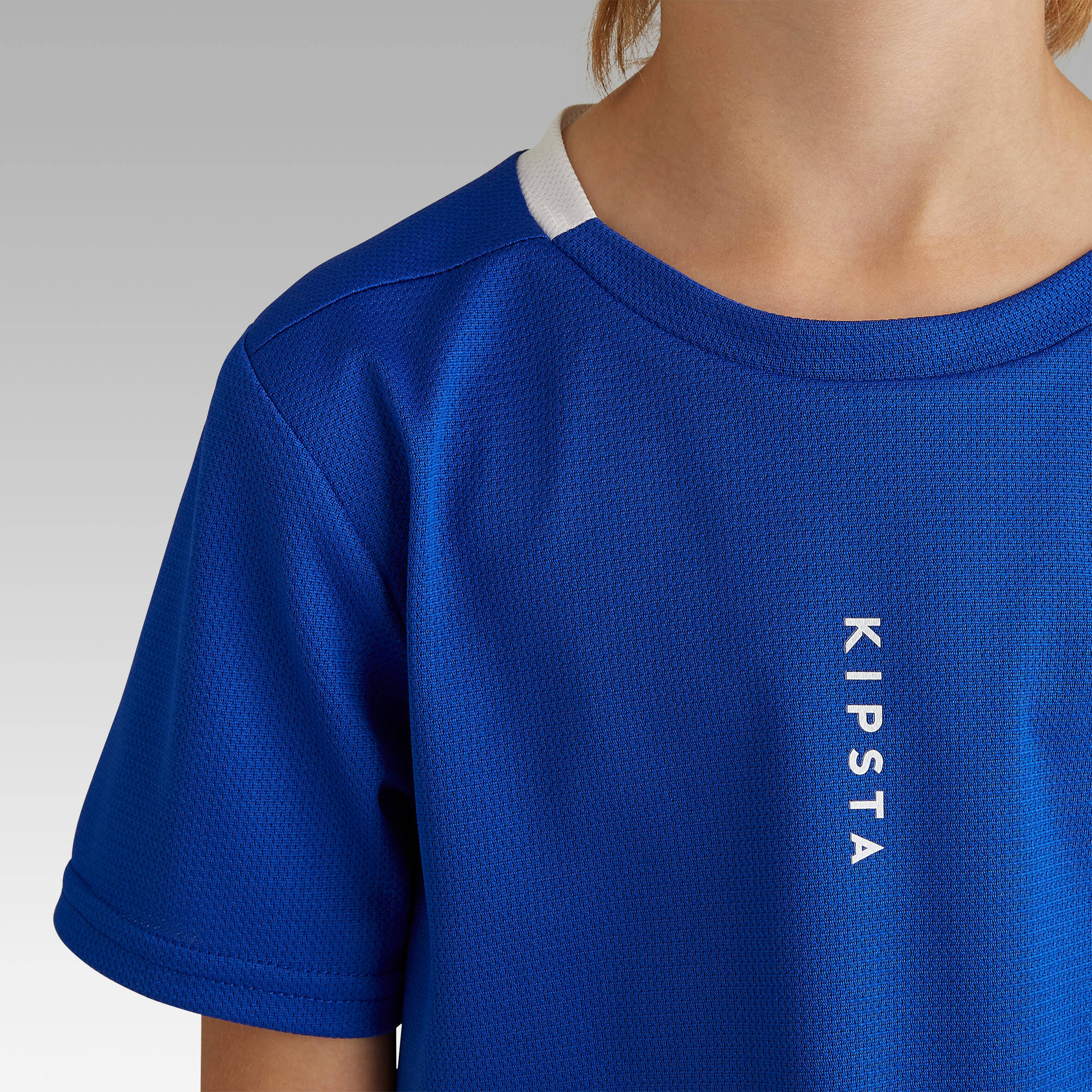 Kids Football Jersey Shirt F100 - Blue -  5