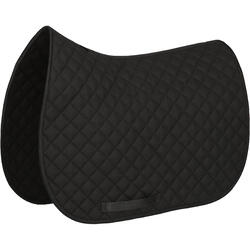 Tapis de selle équitation cheval et poney SCHOOLING noir