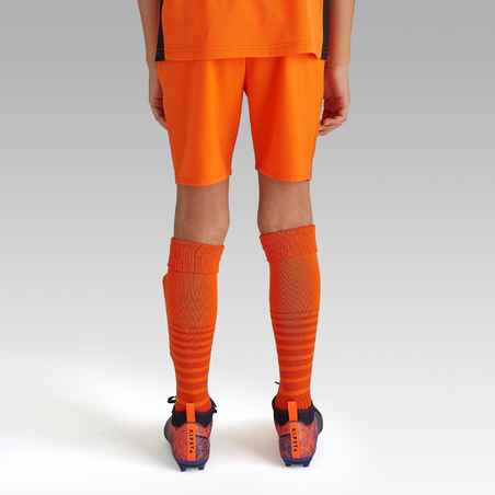 F500 Kids Football Shorts - Orange