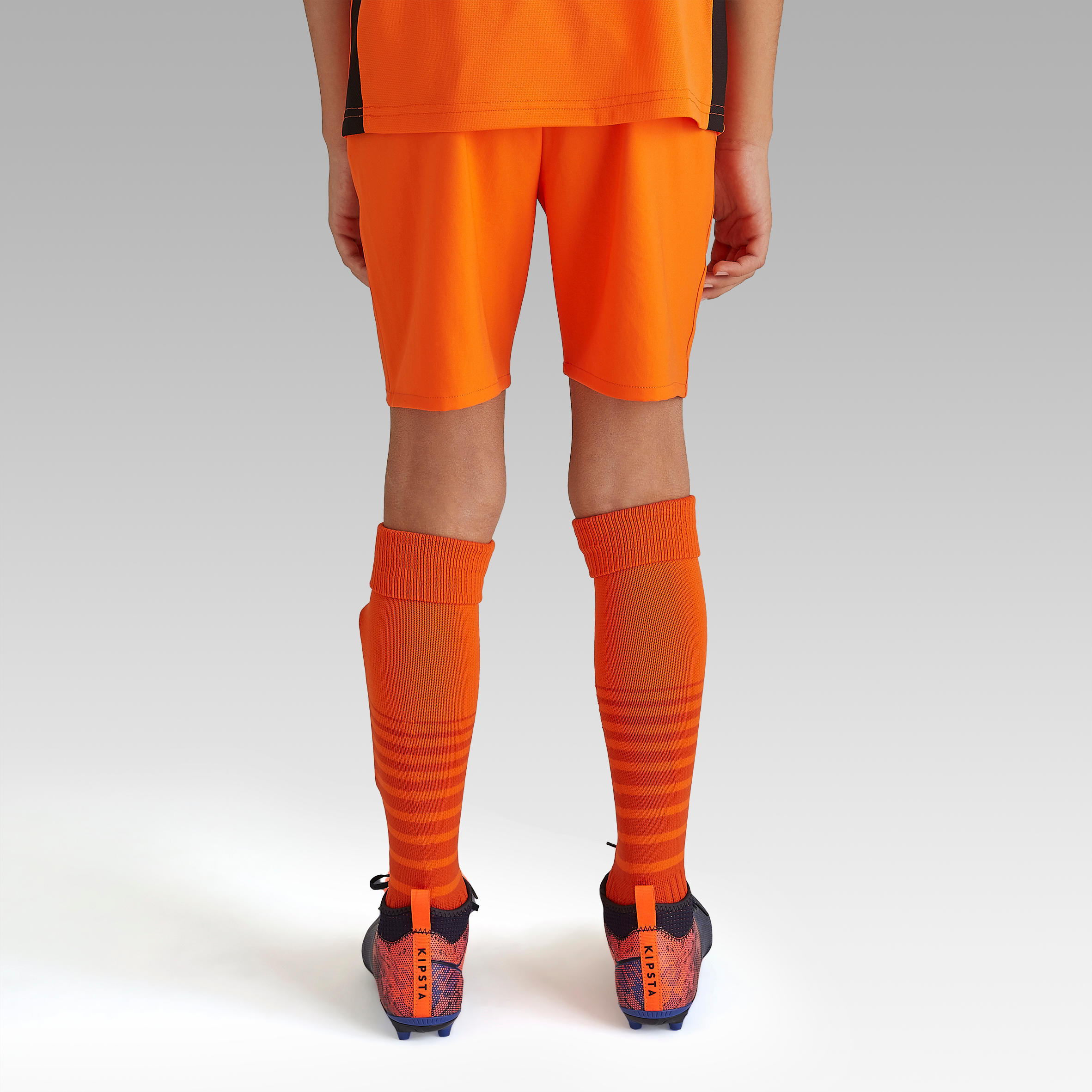 F500 Kids Football Shorts - Orange 4/8