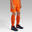 Pantalón corto Fútbol Niños Kipsta F500 naranja