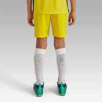 F500 Kids Football Shorts - Yellow