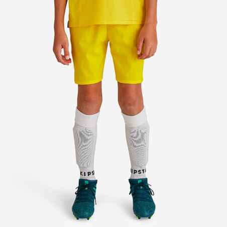 F500 Kids Football Shorts - Yellow