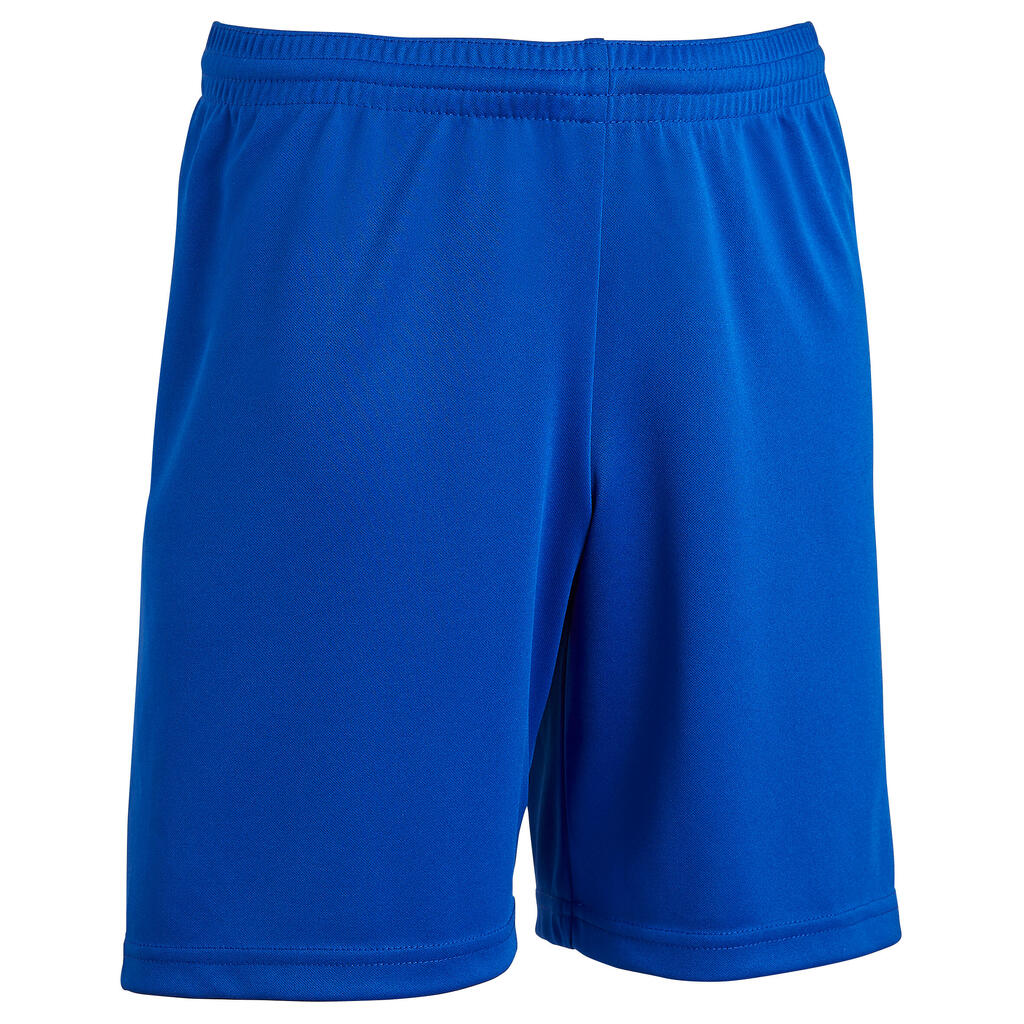 Kids' Football Shorts F100 - Blue