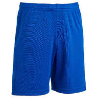 F100 Kids' Football Shorts - Indigo Blue