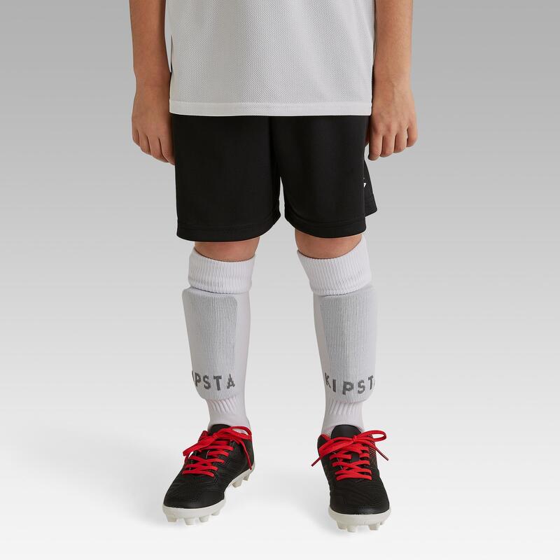 Short de football enfant F100 noir