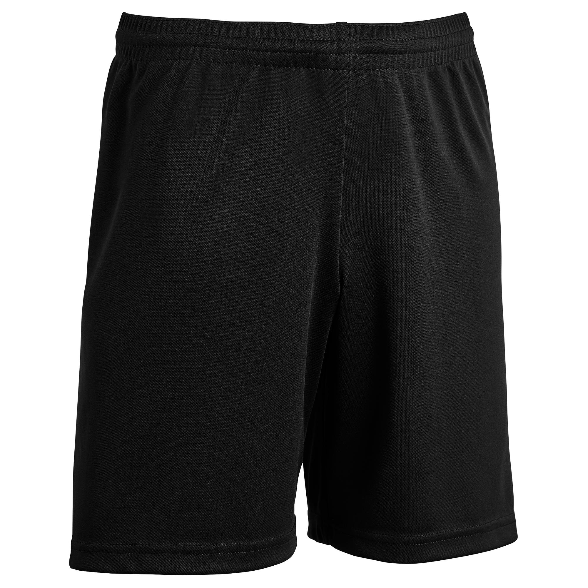 Short de football enfant F100 noir | Kipsta by Decathlon