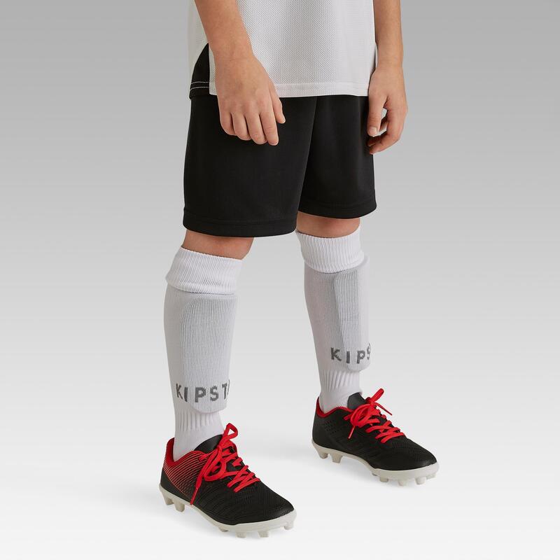 Voetbalshort voor kinderen F100 zwart