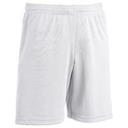 Pantaloncini calcio bambino F100 bianchi