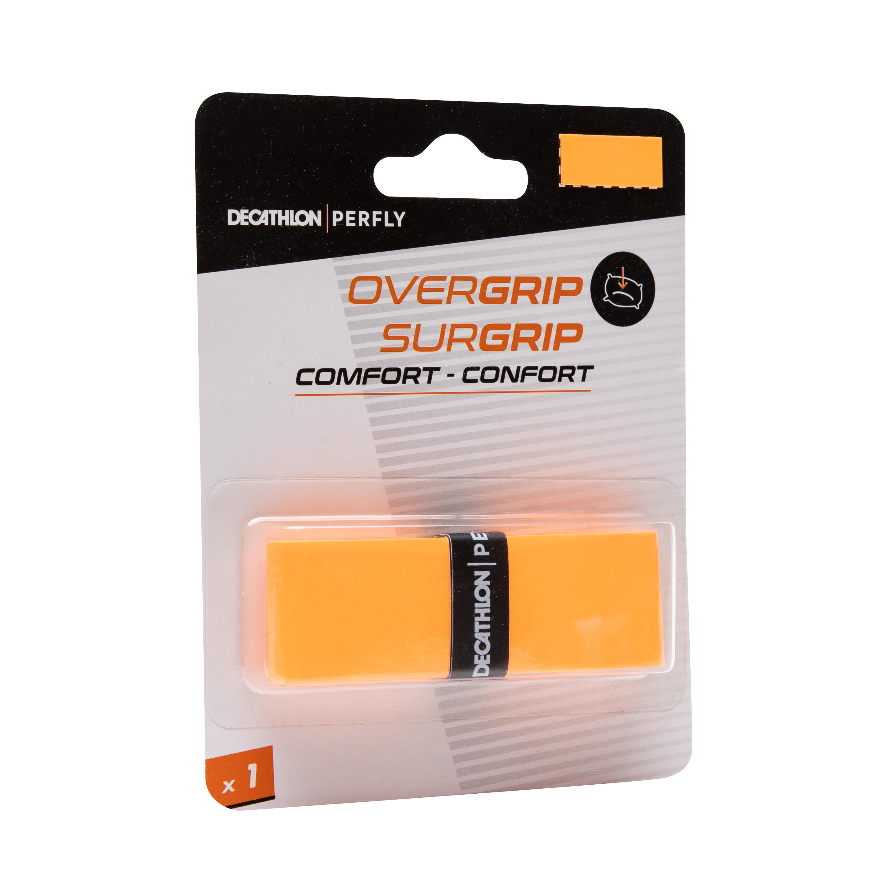 

Badminton Comfort Overgrip X 1 Orange