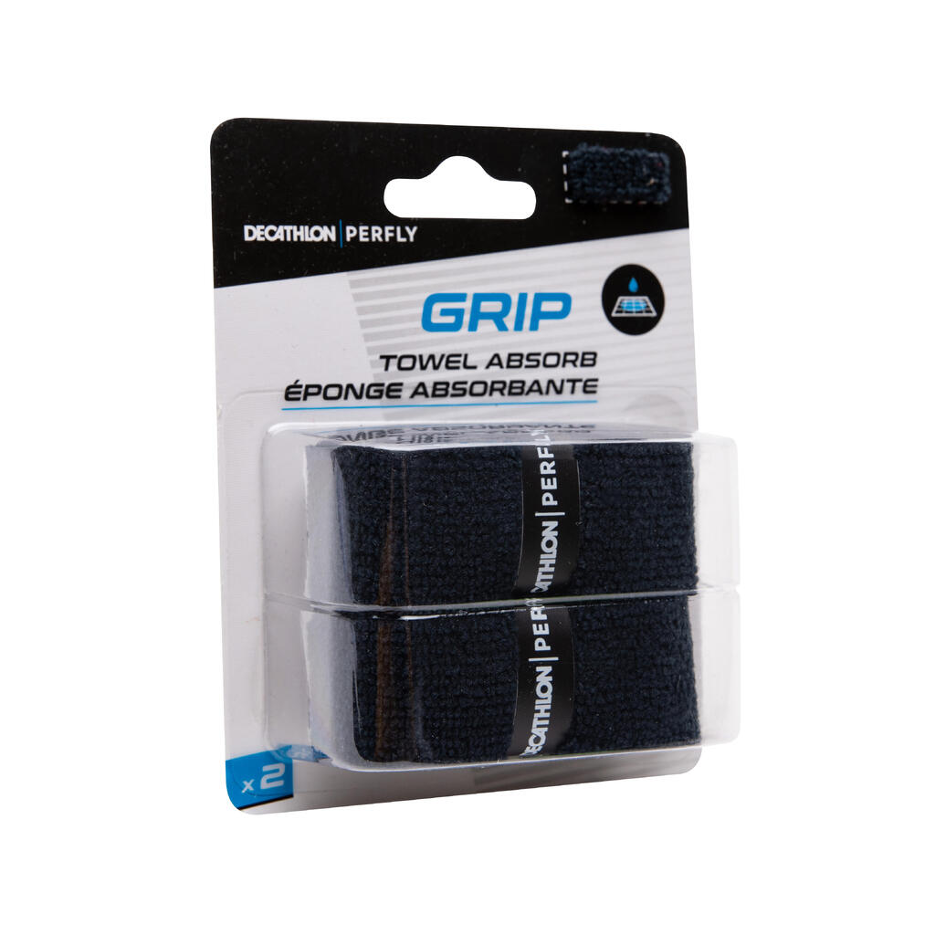 Griffband Towel Grip 2er Pack schwarz