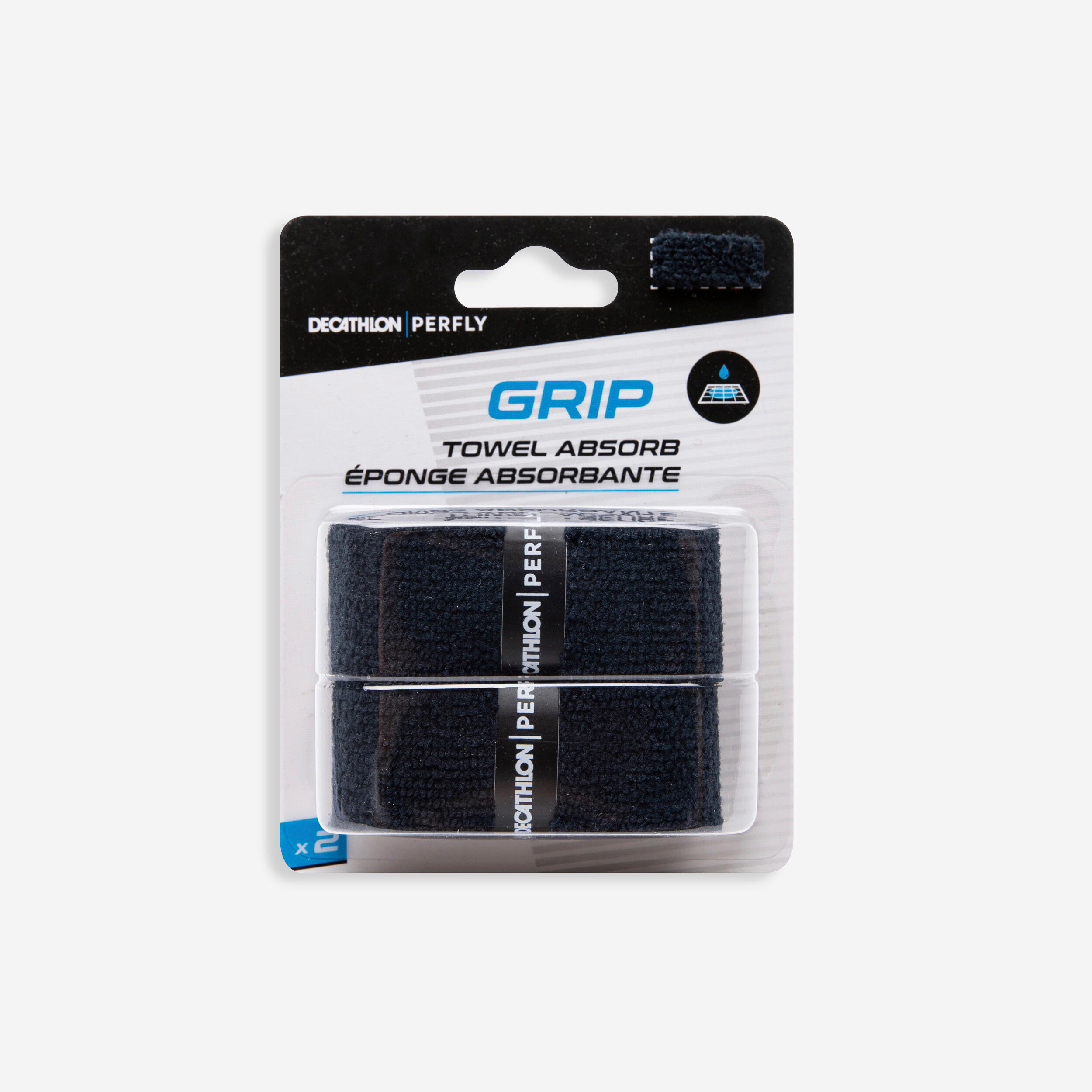 Set 2 x Grip Burete – Negru badminton  Cordaje