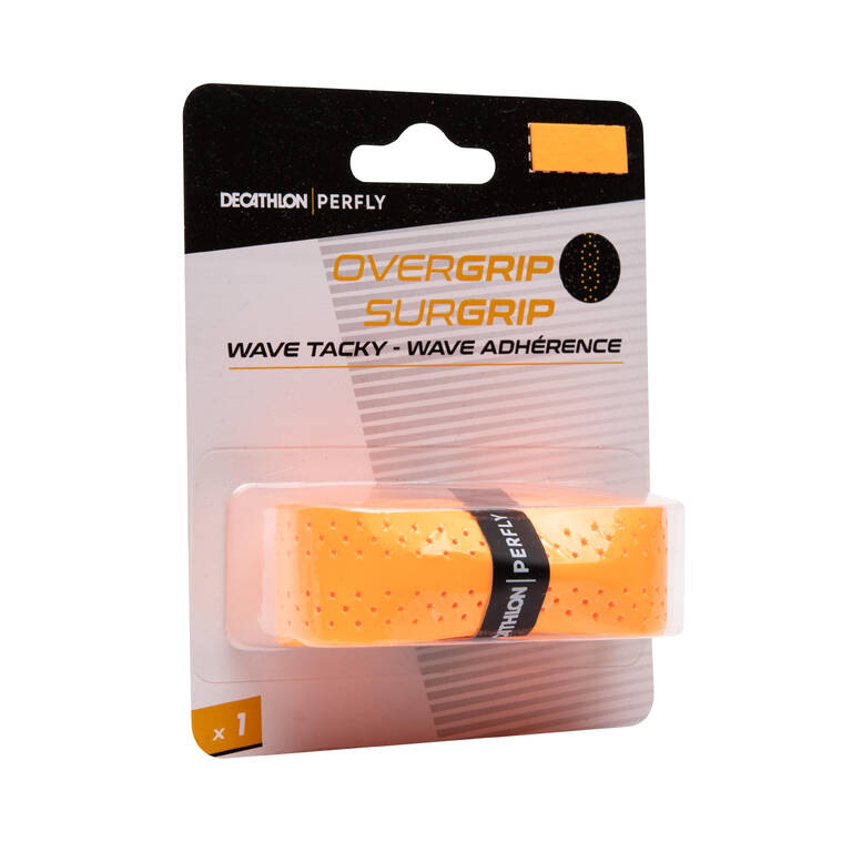 BADMINTON WAVE OVERGRIP X 1 ORANGE