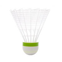 Volant De Badminton En Plastique PSC 100 X 3 - Blanc/Gris/Orange